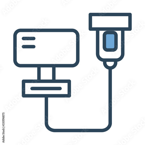 filter with drop blood bag medical half line and color style icon