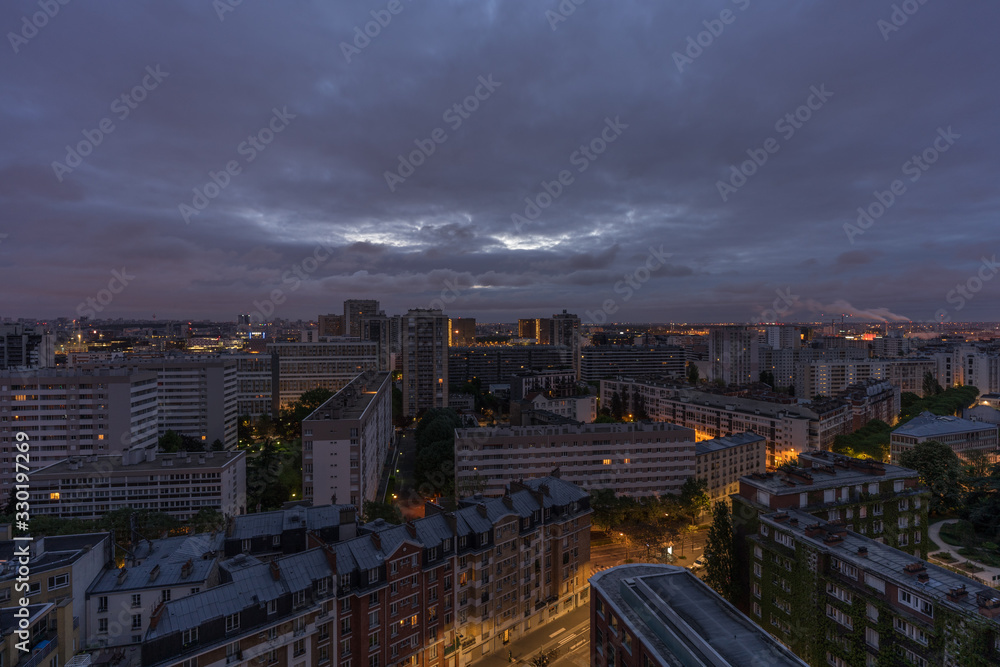 Storm over Paris