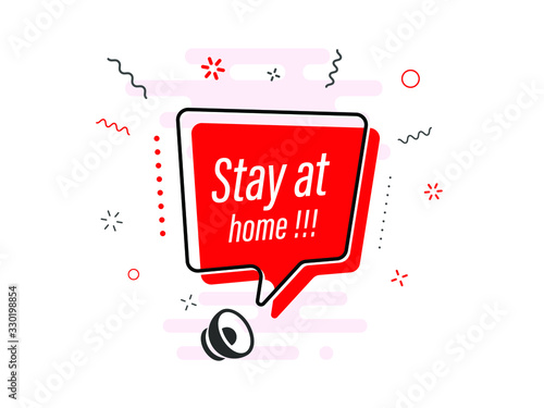 Quick Tips badge with Loudspeaker. Illustrations concept coronavirus COVID-19. Virus wuhan from China. Alert on Pandemia. 