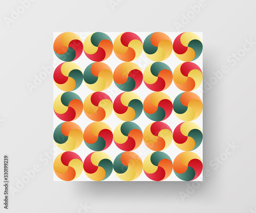 Amazing business advertisement vector mural art square banner mock up. Modern corporate abstract geometric illustration design layout background. Company identity quadrangle texture brochure template.