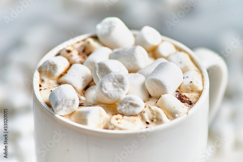 coffee with marshmallows