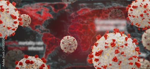 virus cell symbolic image 3...