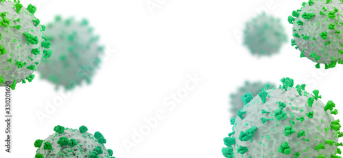 virus cell symbolic image 3...