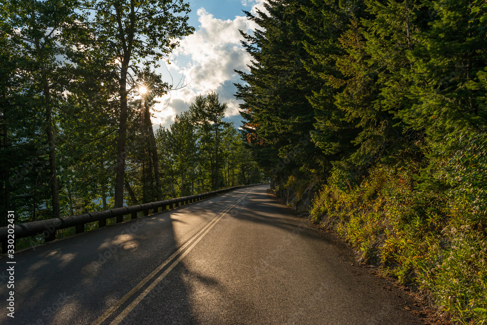 Obraz premium Going to the Sun Road