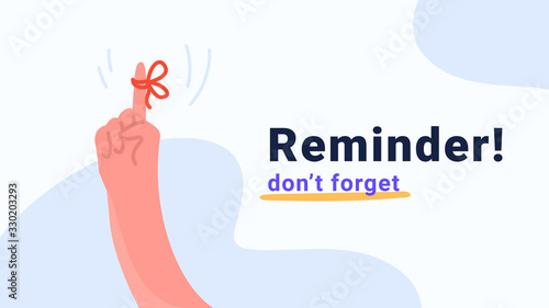 Reminder, do not forget an important task