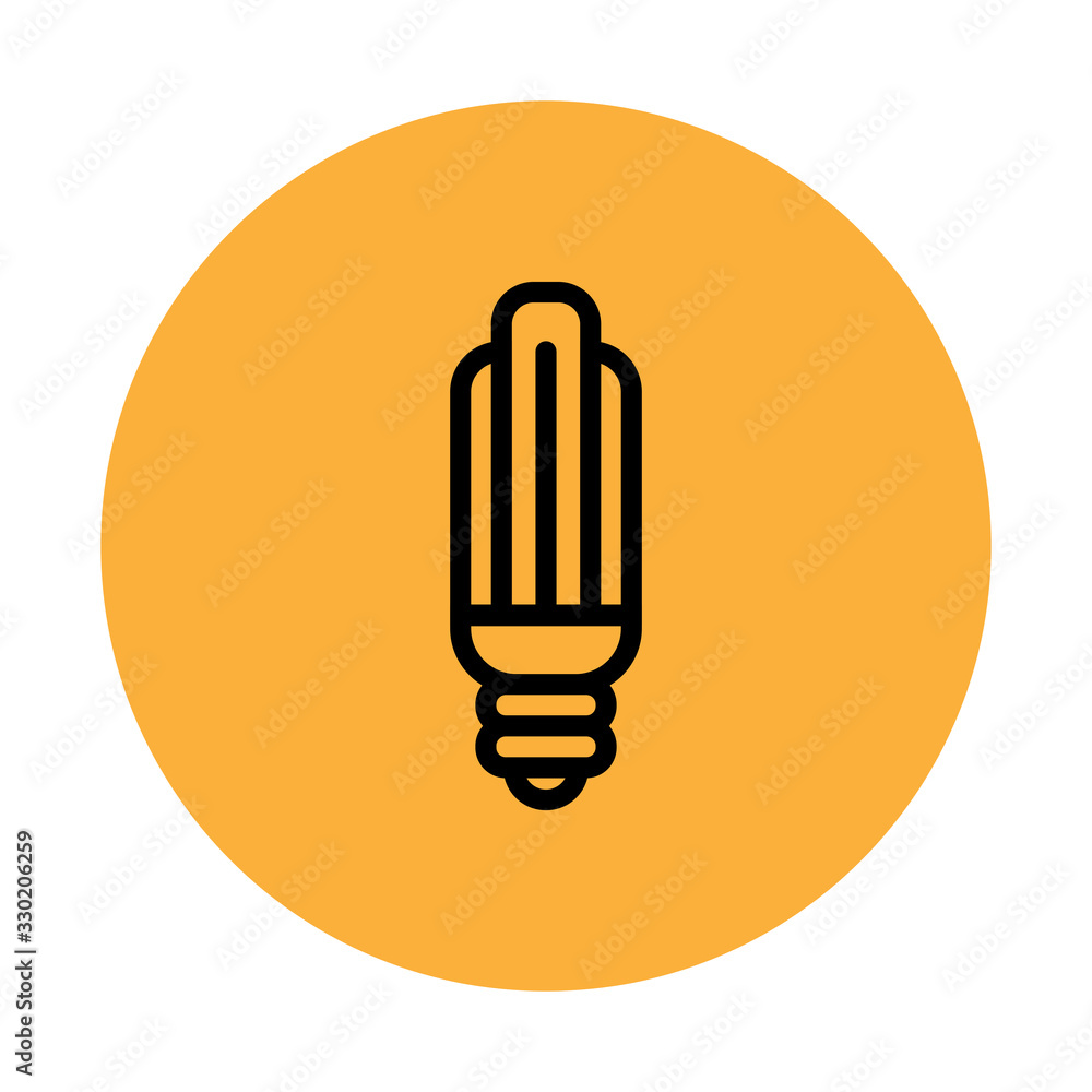 Lightbulb icon, symbol of idea. Vector pictogram. Lightbulb icon, symbol of idea. Vector pictogram.