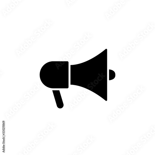 Vector illustration, megaphone icon design