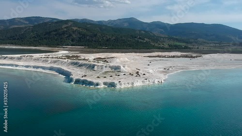 Salda lake from burdur turkey