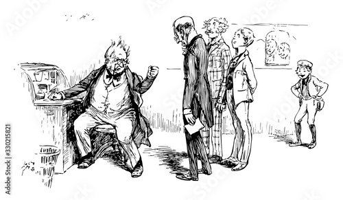 Nibblekin's Nest, vintage illustration