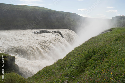 waterfall in iceland