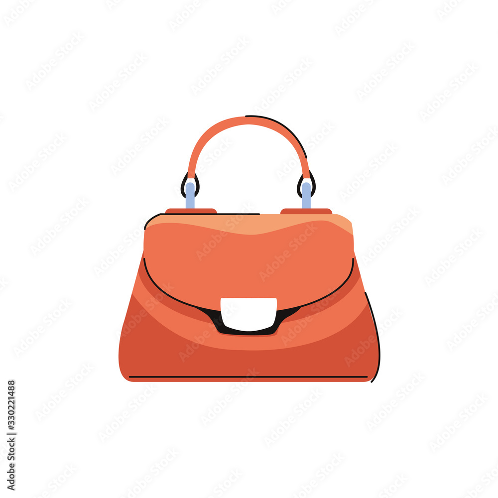 handbag fashion female accessory icon handbag fashion female accessory icon