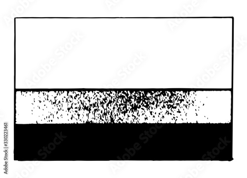 Ecuador merchant flag, vintage illustration