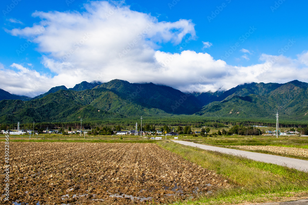 Scenery in the chain Matsumoto city, Japan Scenery in the chain Matsumoto city, Japan