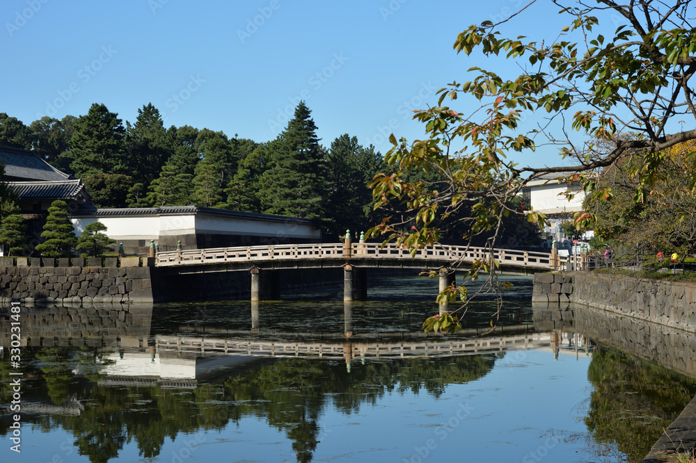 皇居東御苑、平川橋