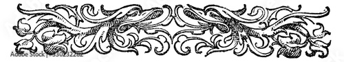 Mythical creature, vintage illustration.