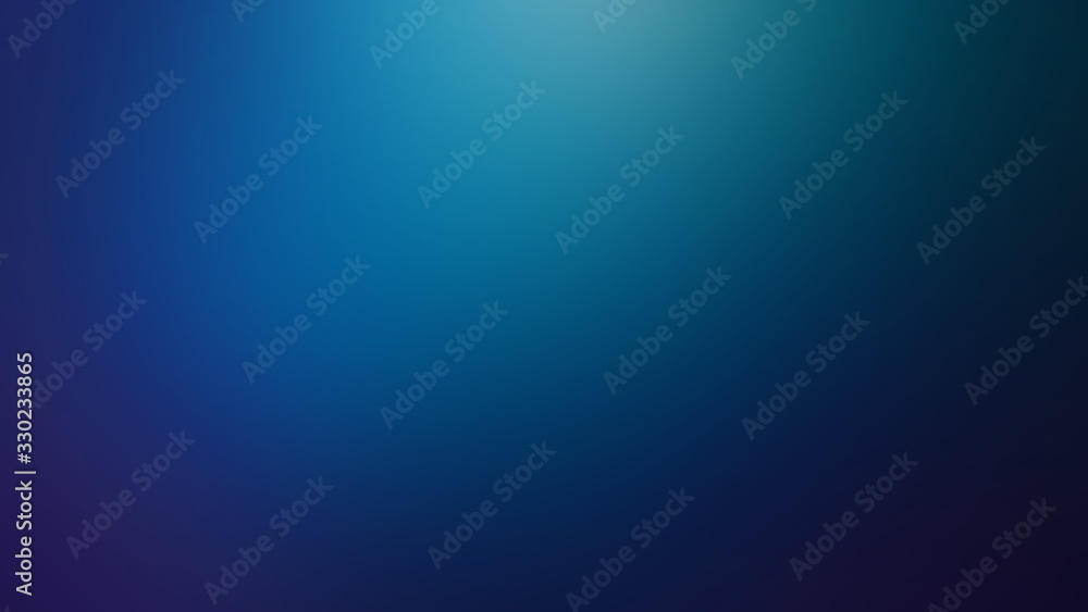 Blue Light Defocused Blurred Motion Abstract Background, Widescreen, Horizontal