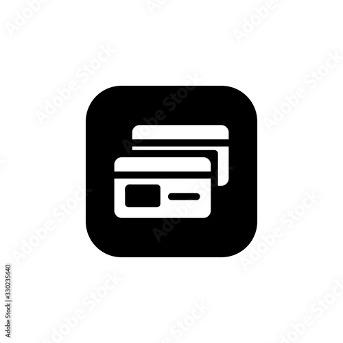 Free Download credit card icon. business and finance icon. Perfect for application, web, logo and presentation template. icon design solid rounded style - GFXLoad