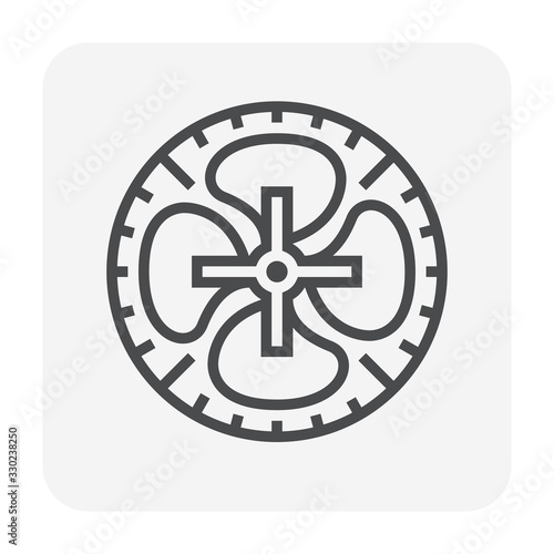 fan blade icon