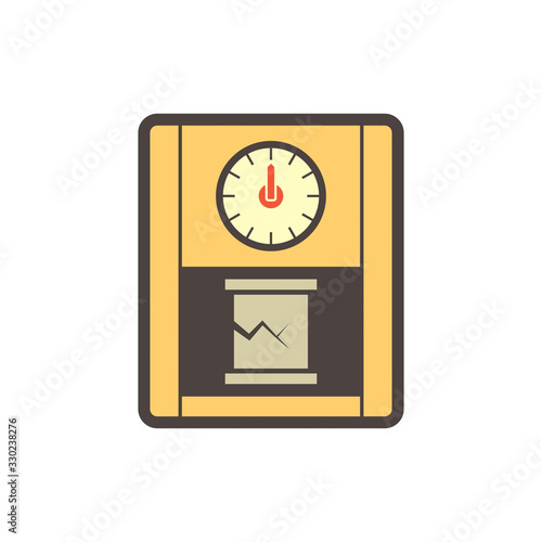 concrete testing icon