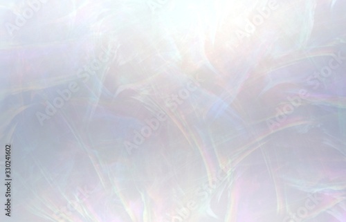 Pearl structure plexus pattern. Bright holographic textured background. photo
