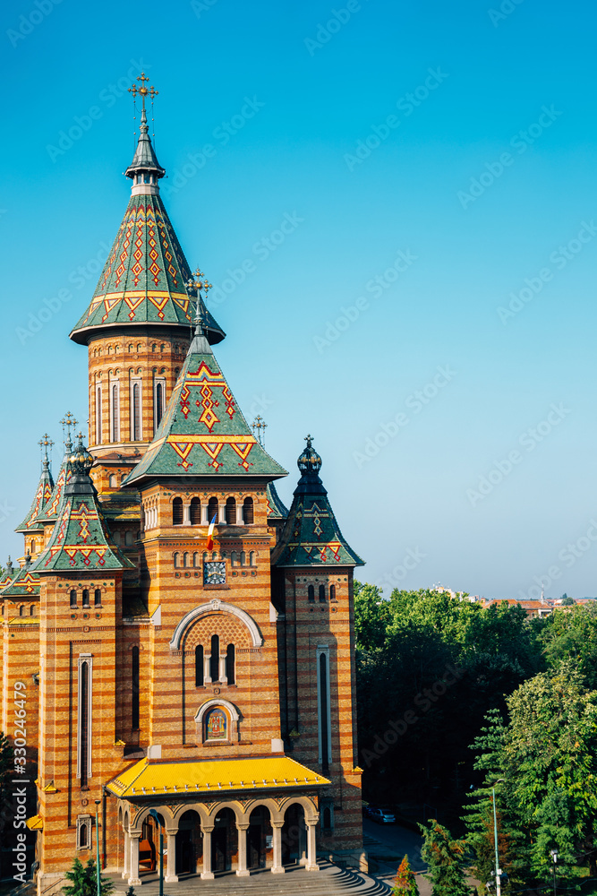 Fototapeta premium Orthodox Metropolitan Cathedral in Timisoara, Romania