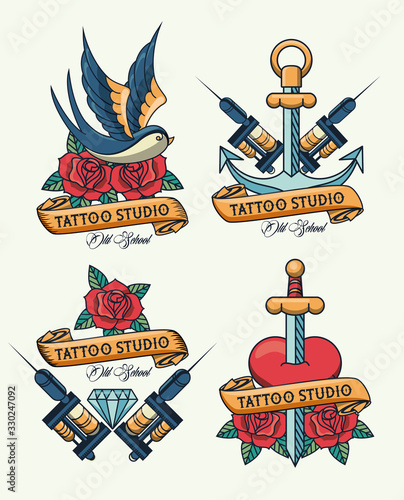 bundle of tattoos studio images artistics