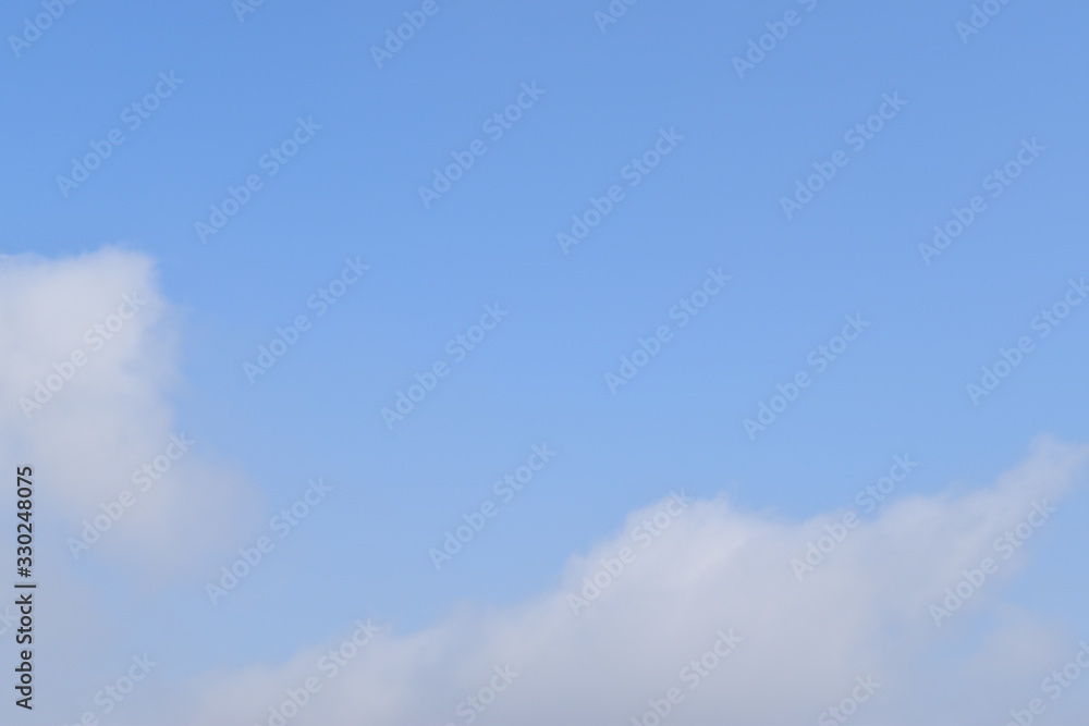 Obraz premium 青空と雲