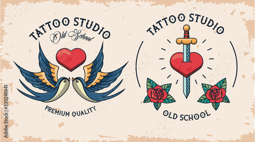 pair of tattoos studio image artistics