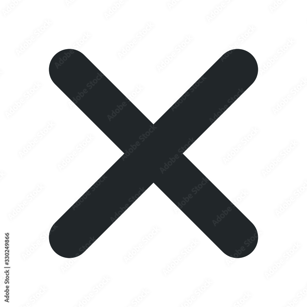 Cross mark icon Cross mark icon
