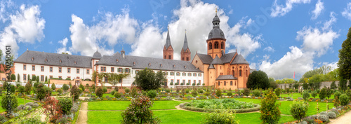 Die Einhard-Basilika in Seligenstadt, Hessen, Deutschland