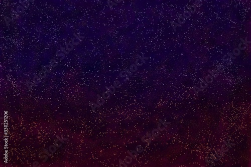 Abstract galaxy with bright stars texture background. 
