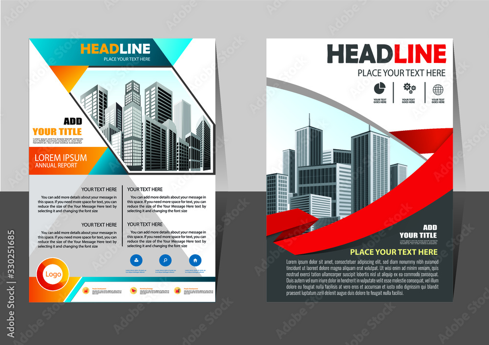 Brochure design, cover modern layout, annual report, poster, flyer in A4 with colorful triangles, geometric shapes for tech, science, market with light background Brochure design, cover modern layout, annual report, poster, flyer in A4 with colorful triangles, geometric shapes for tech, science, market with light background