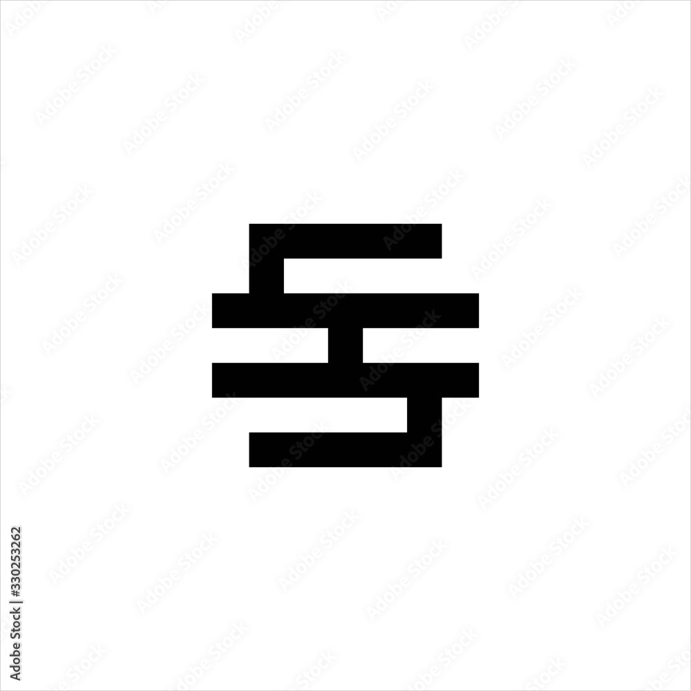 creative initial sh letter logo vector idea creative initial sh letter logo vector idea