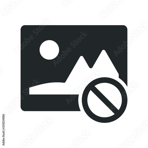 Image unavailable icon