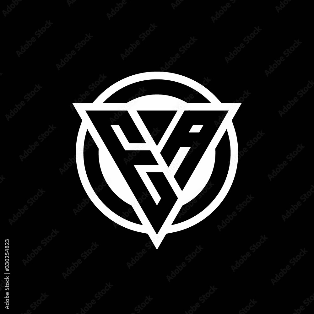 EA logo with negative space triangle shape and circle rounded EA logo with negative space triangle shape and circle rounded