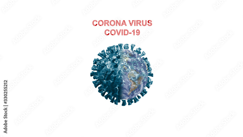 Corona virus disease world. The world is sick with the coronary virus. The world is infected by a virus. Corona Virus The big global problem. 3D Render Virus Molecule half with Earth. Corona virus disease world. The world is sick with the coronary virus. The world is infected by a virus. Corona Virus The big global problem. 3D Render Virus Molecule half with Earth.