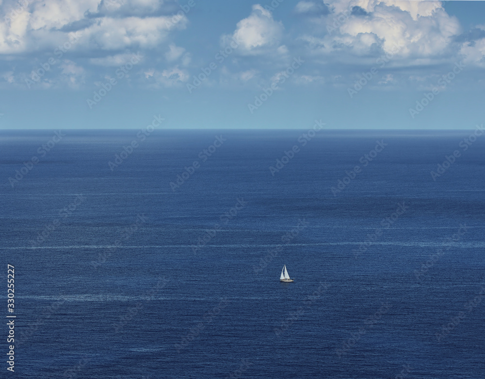 sailling the mediterranean sea