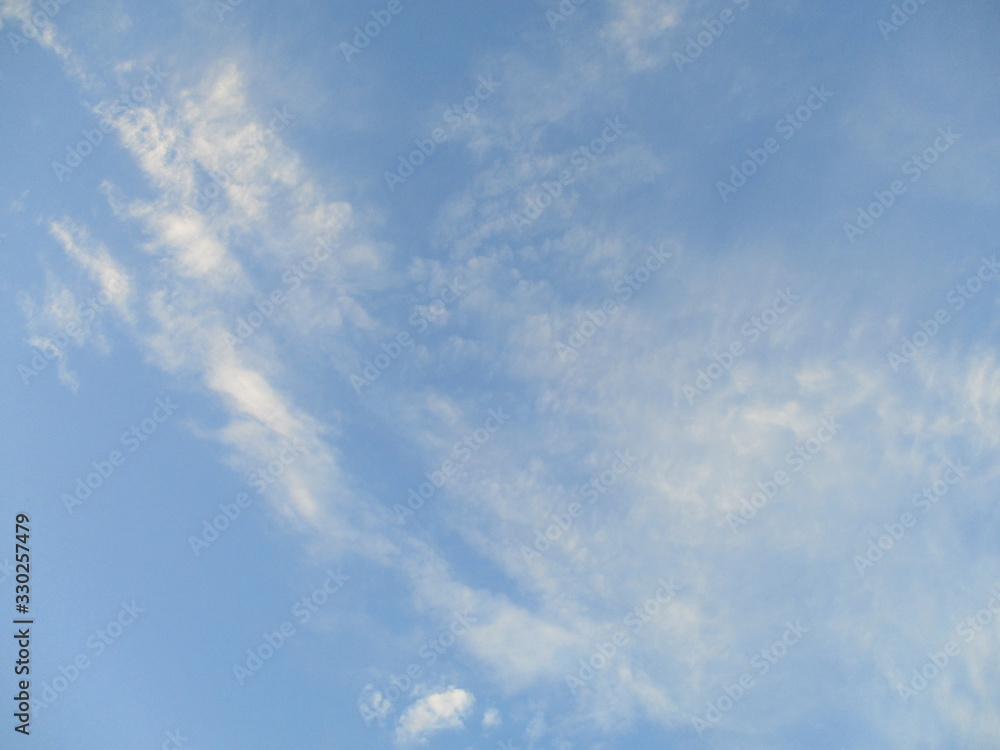 Obraz premium blue sky with clouds