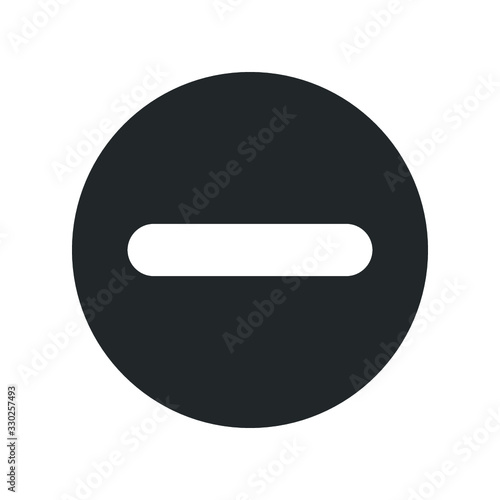 Remove, minus icon
