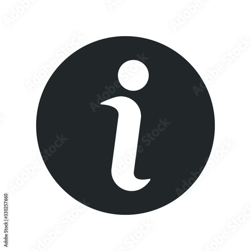 About, info icon