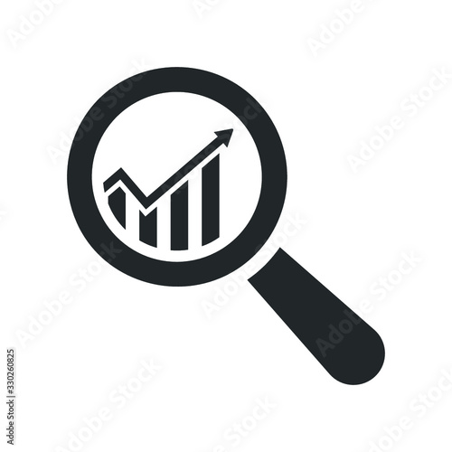 Financial analysis icon