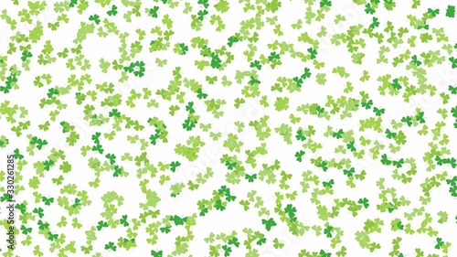 The leaves of the clover. Video for St. Patrick's Day.