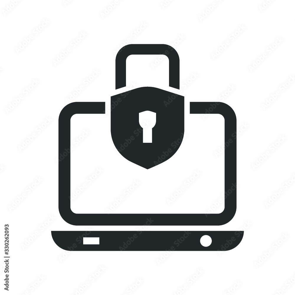 Internet shield icon Internet shield icon