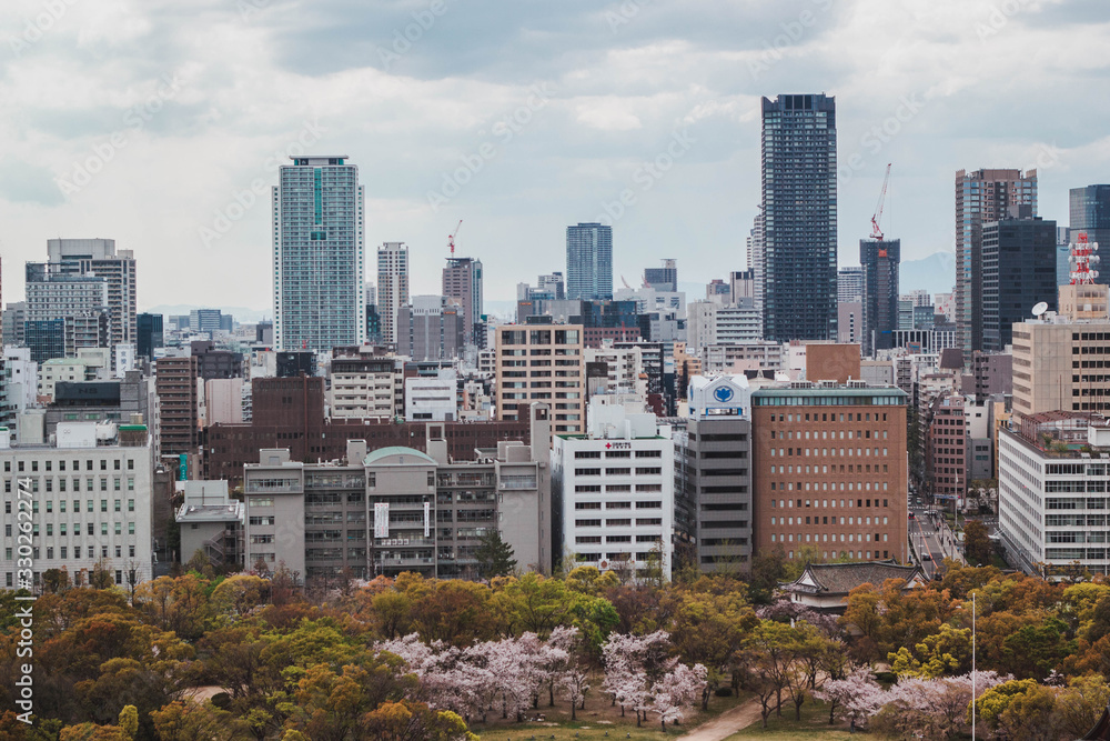 Fototapeta premium view of city