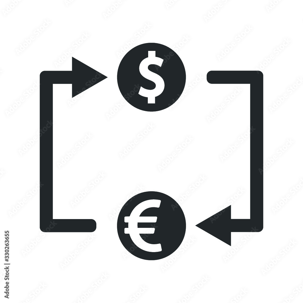 Money transfer icon Money transfer icon