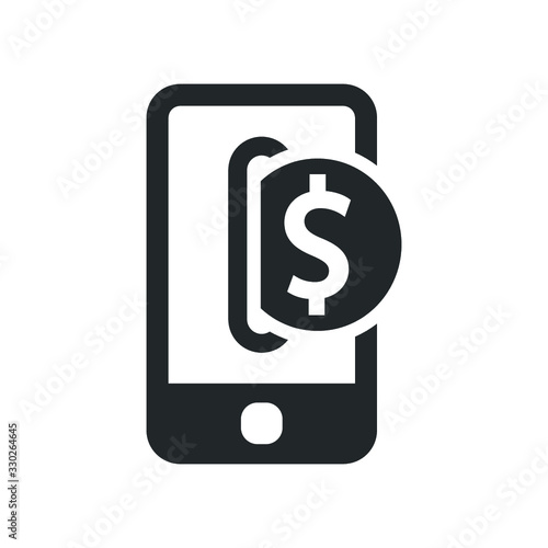 Mobile banking icon