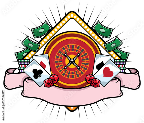 Casino Mascot Symbol