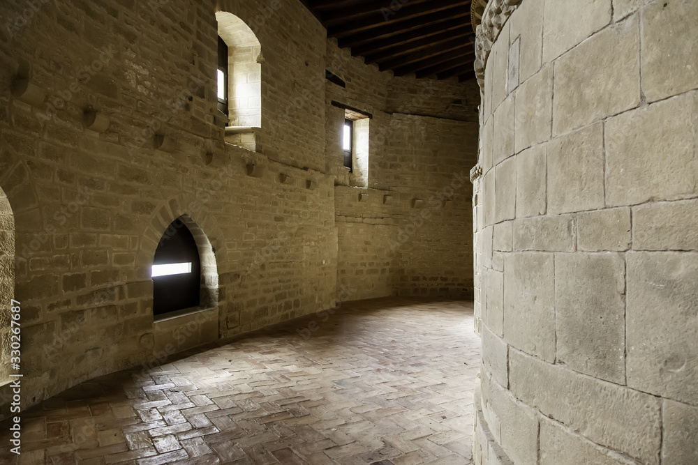 Obraz premium Old castle interior