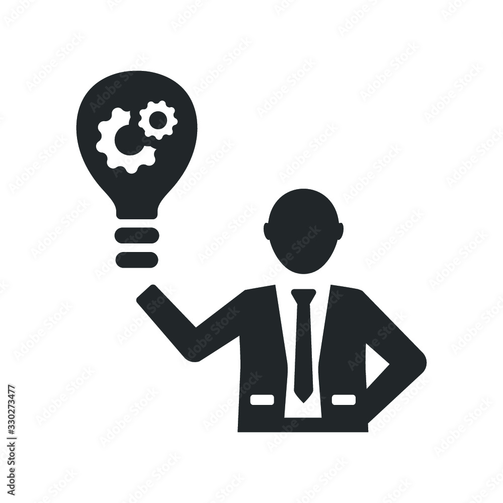 Brainstorming, Idea Icon Brainstorming, Idea Icon