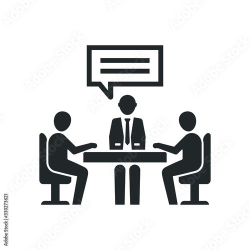 Job interview icon